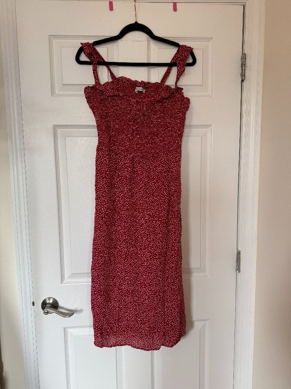 Reformation Siesta Red Midi Dress Size 1X